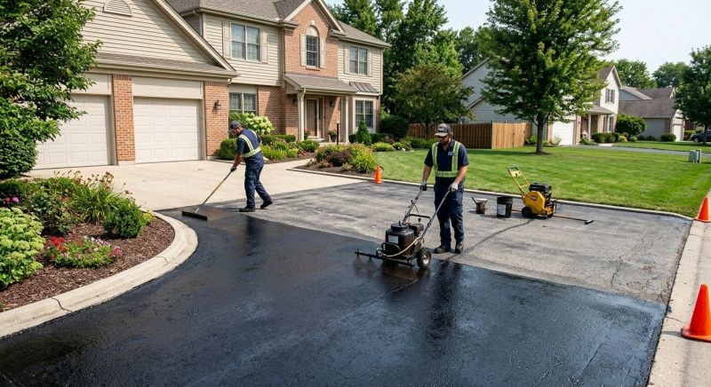 Asphalt Driveway Resurfacing in Miami Dade County, FL